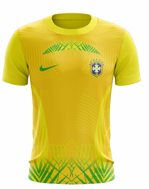 Brazil concept jersey 2024-2025