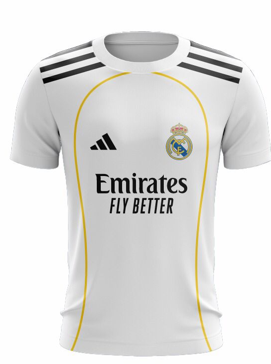 Real Madrid Home jersey 2025-2026