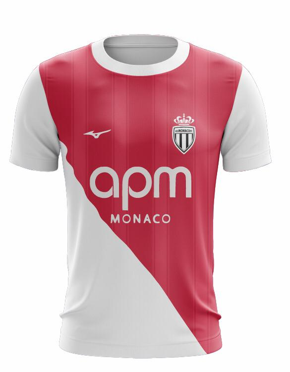 As Monaco F.C Homejersey 2025 -2026
